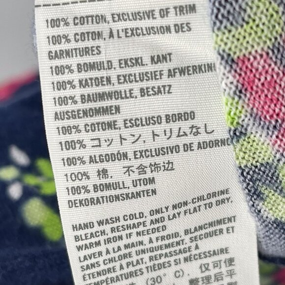 Y2K 2000s Hollister Floral Print Pattern Button Front Cardigan Sweater Top - Picture 7 of 7